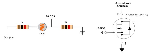 CDS and Mosfet Conections by James Eckert